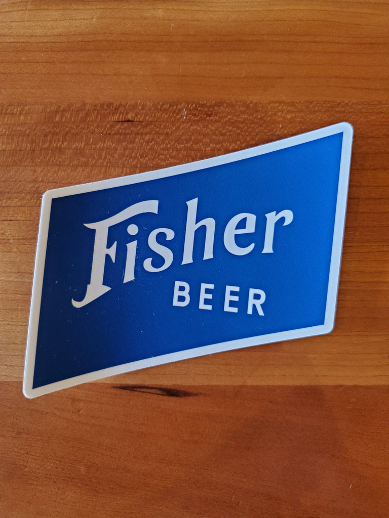 Fisher Stickers | Fisher Brewing Company